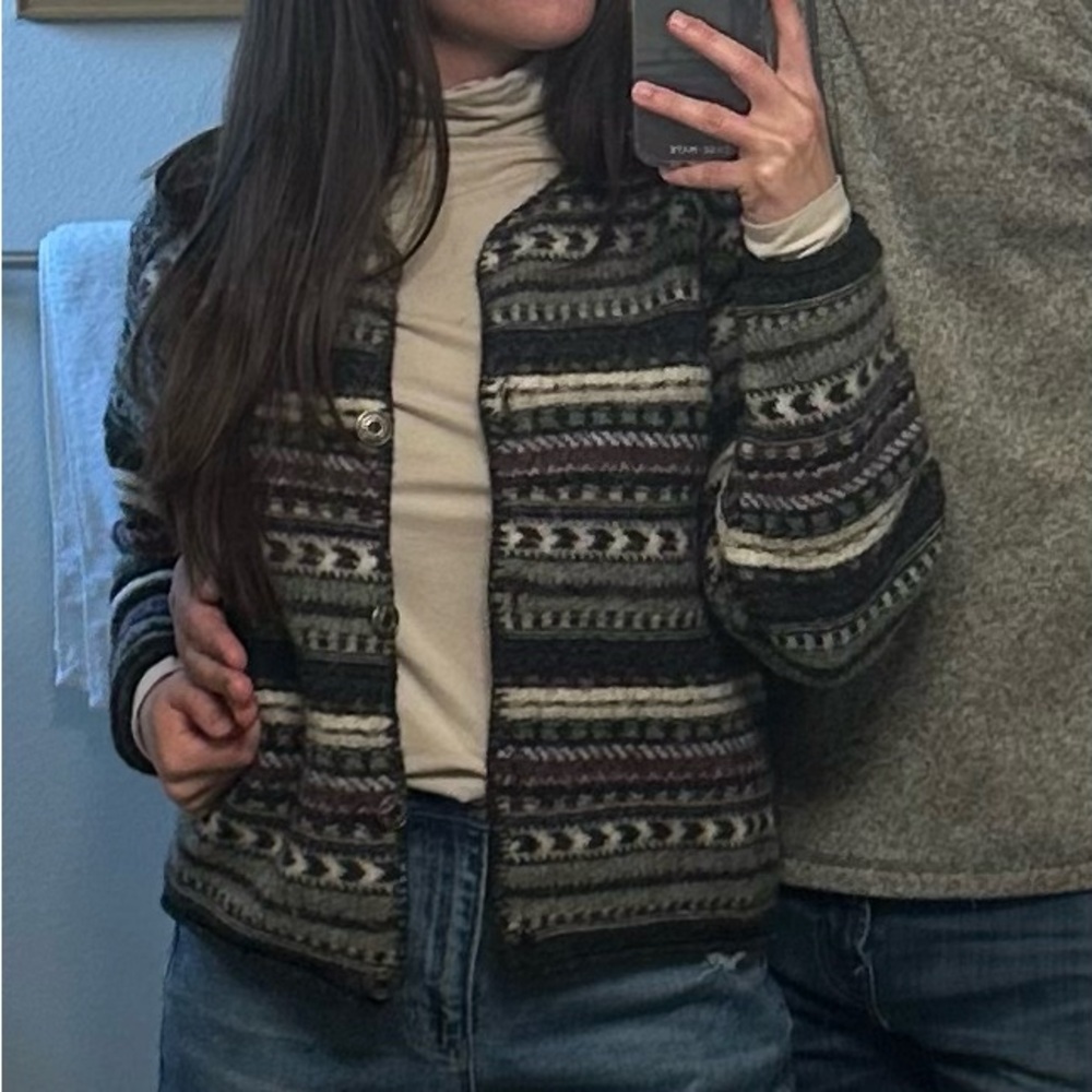 Vintage Alps 100% wool sweater